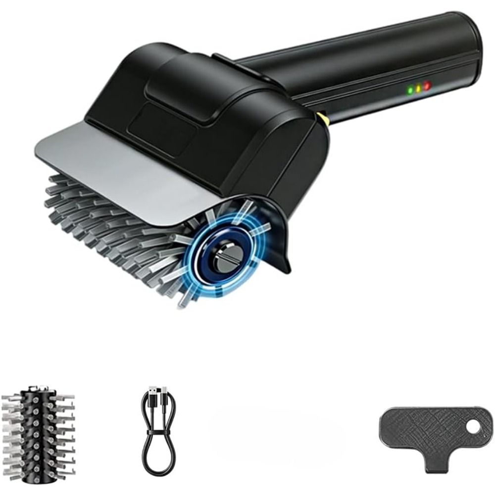 Outdoor Power Washer - Portable Electric Grill Brush for Outdoor