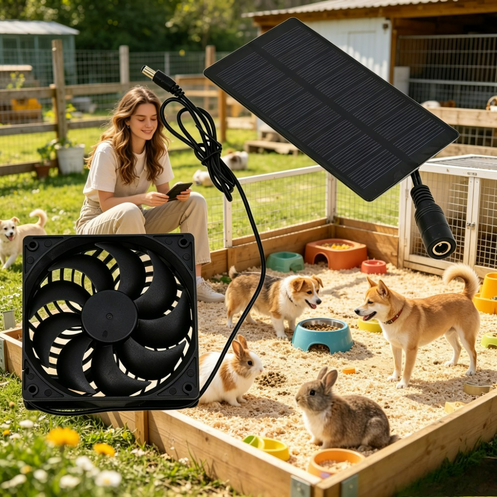12cm Solar Panel Powered Exhau - Outdoor Power Vent 리뷰 및 가격