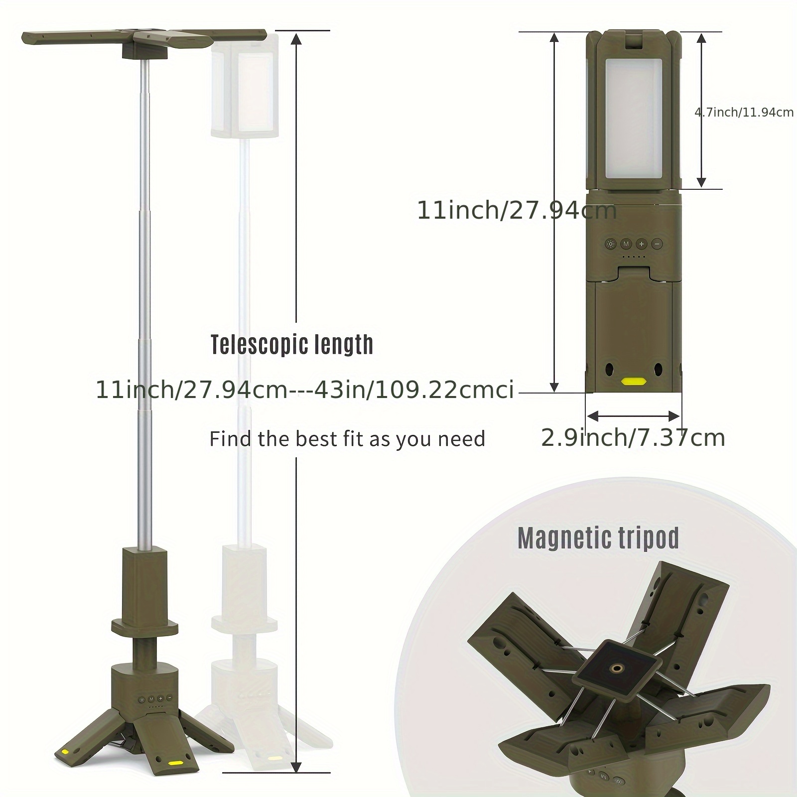 Camping Lantern, 14000mAh Rech - Power Switch Outdoor 리뷰 및 가격