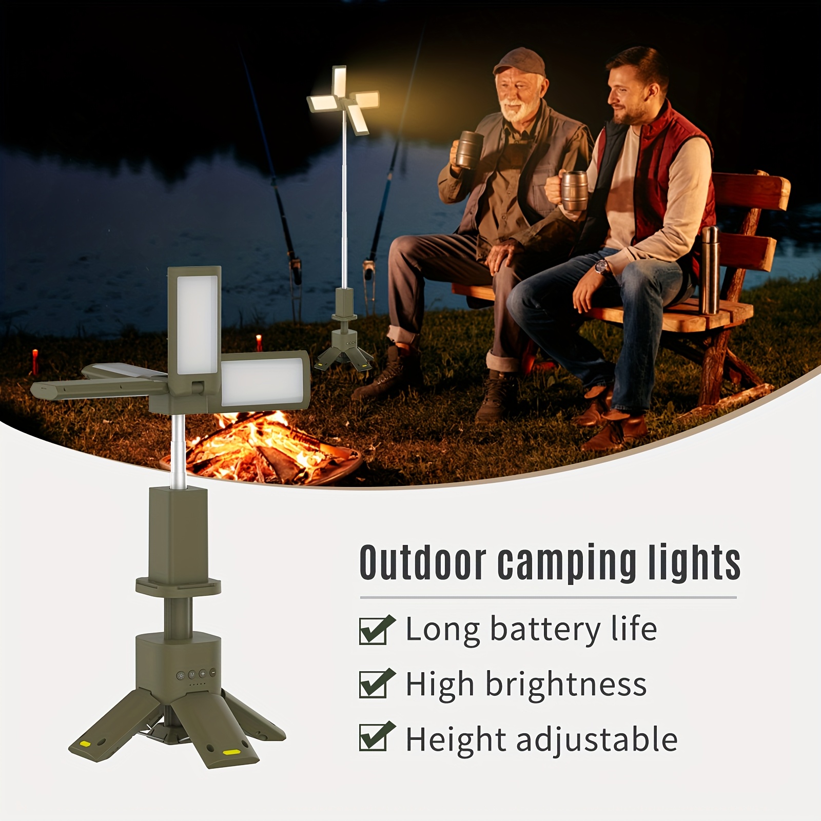 Camping Lantern, 14000mAh Rech - Power Switch Outdoor 리뷰 및 가격