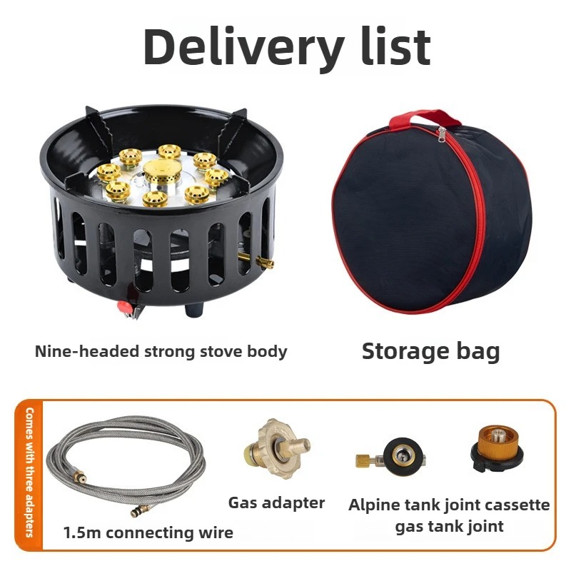 21000W 9-Core Camping gas Stov - Outdoor Power Equipment Brands 리뷰 및 가격