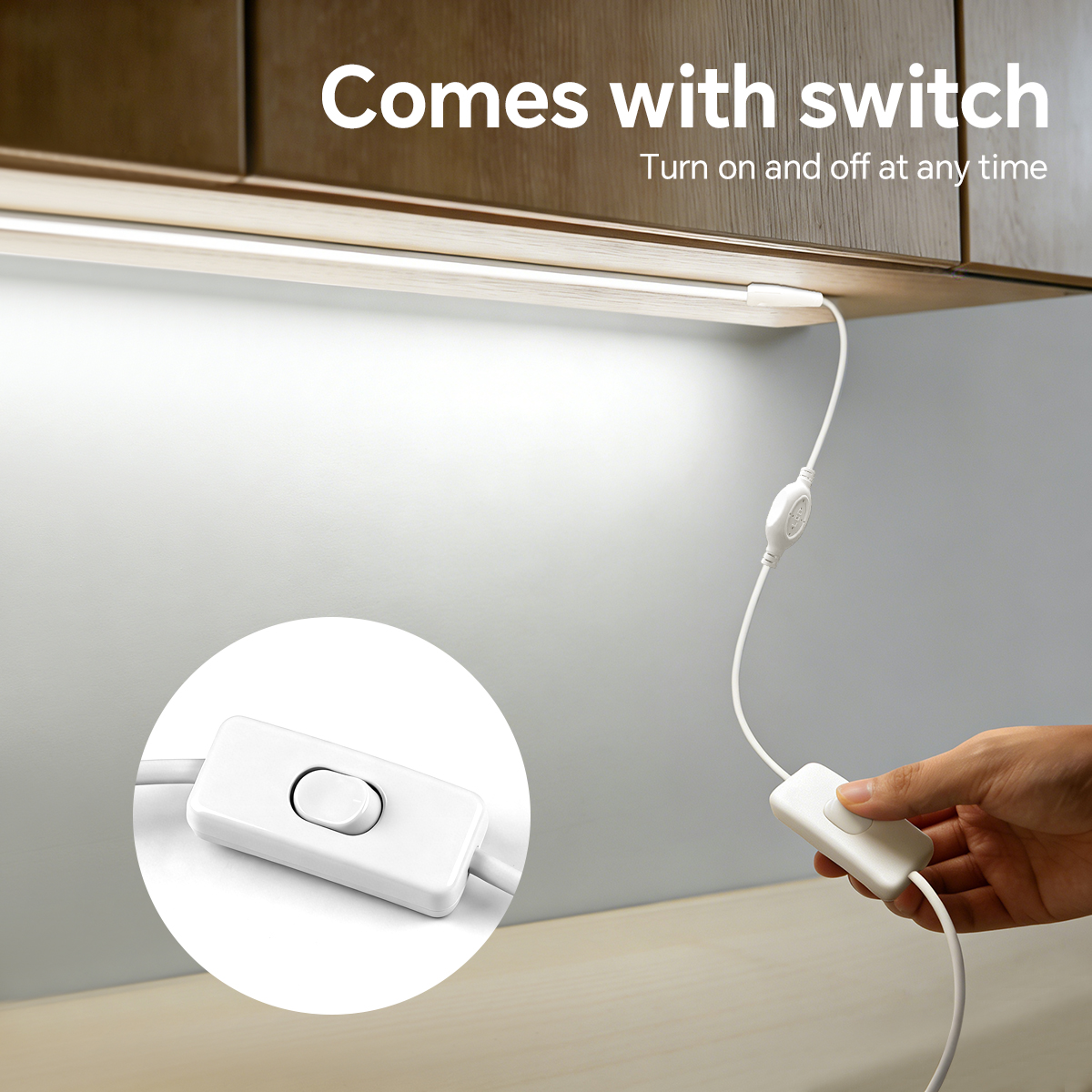 220V COB Led Strip High Densit - Power Switch Outdoor 리뷰 및 가격