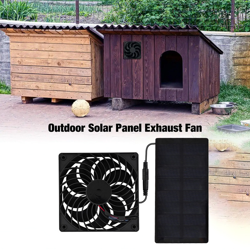 Waterproof Solar Powered 12cm  - Outdoor Power Vent 리뷰 및 가격