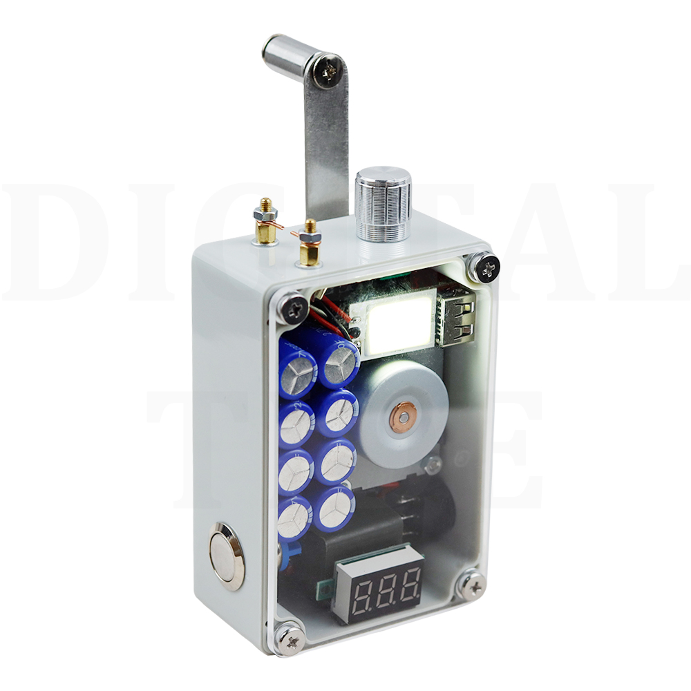 8-capacitor Hand Generator USB - Outdoor Power Equipment Brands 리뷰 및 가격