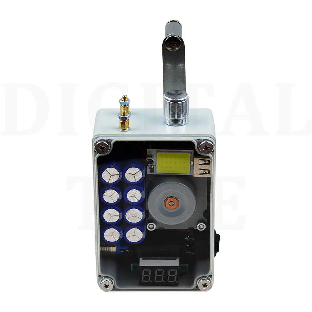 8-capacitor Hand Generator USB - Outdoor Power Equipment Brands 리뷰 및 가격