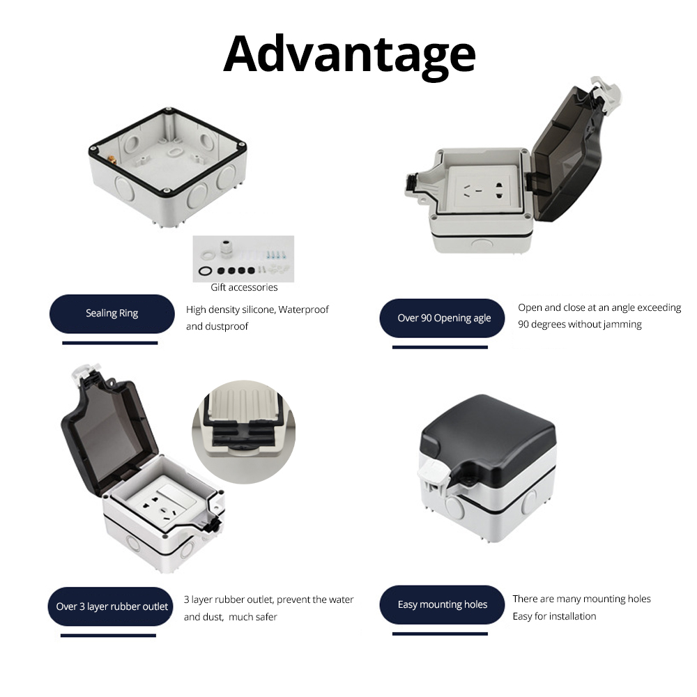 Wallpad IP66 Dustproof Waterpr - Power Switch Outdoor 리뷰 및 가격