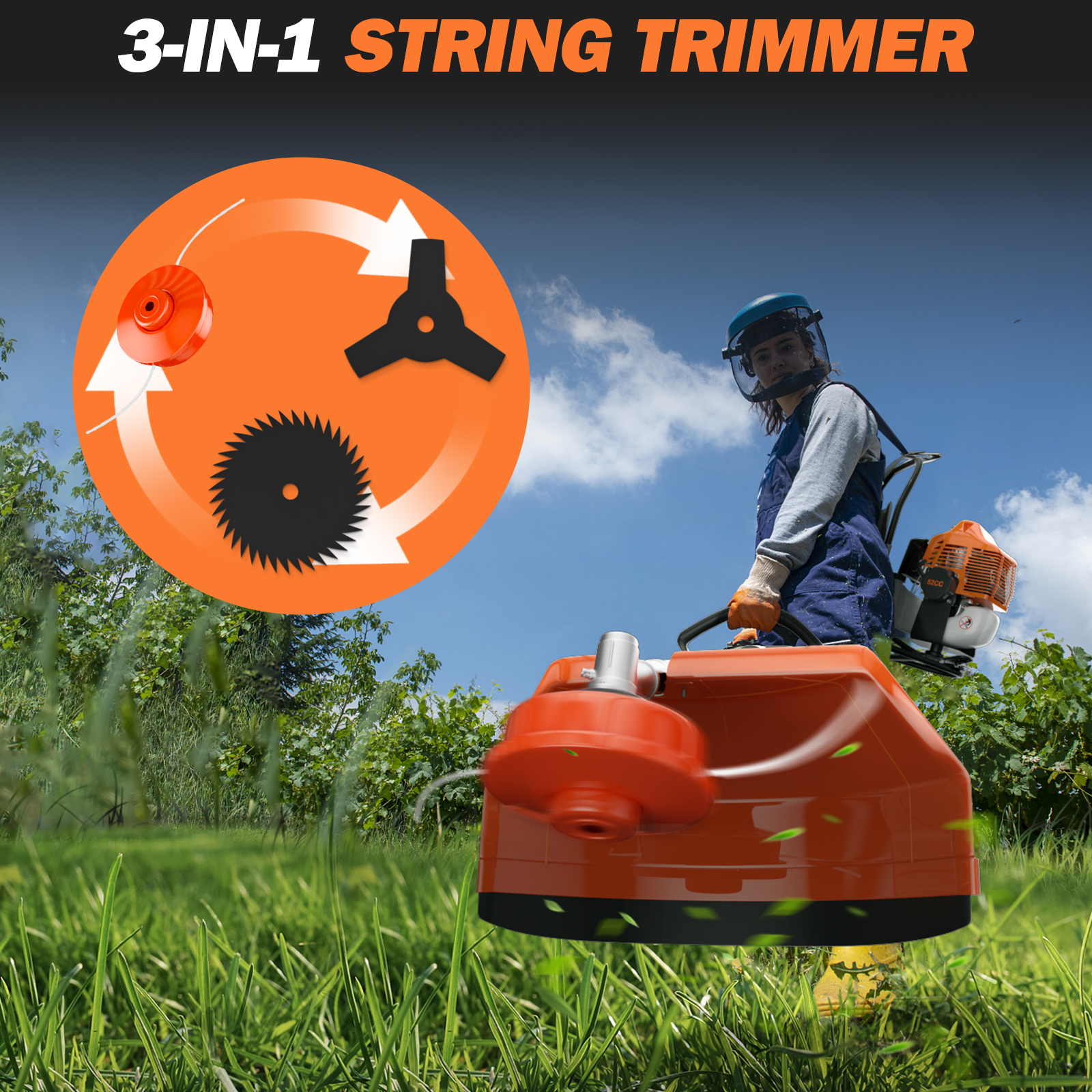 6 IN 1 Multi Functional Gas Po - Brush Cutter Strap 리뷰 및 가격