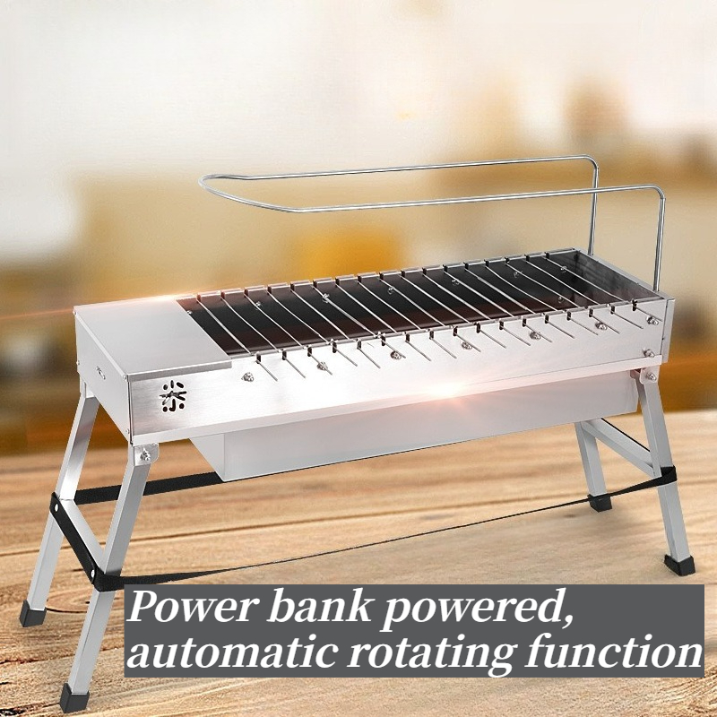 Portable Automatic Rotating BB - Outdoor Power Grill 리뷰 및 가격