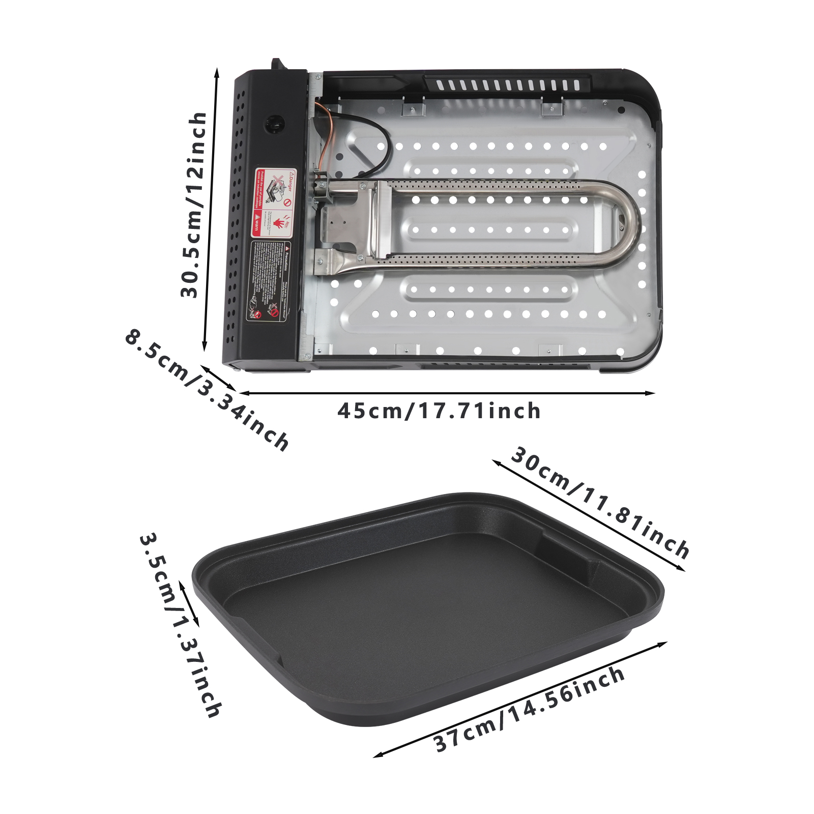 Black Rectangle Portable Butan - Outdoor Power Grill 리뷰 및 가격