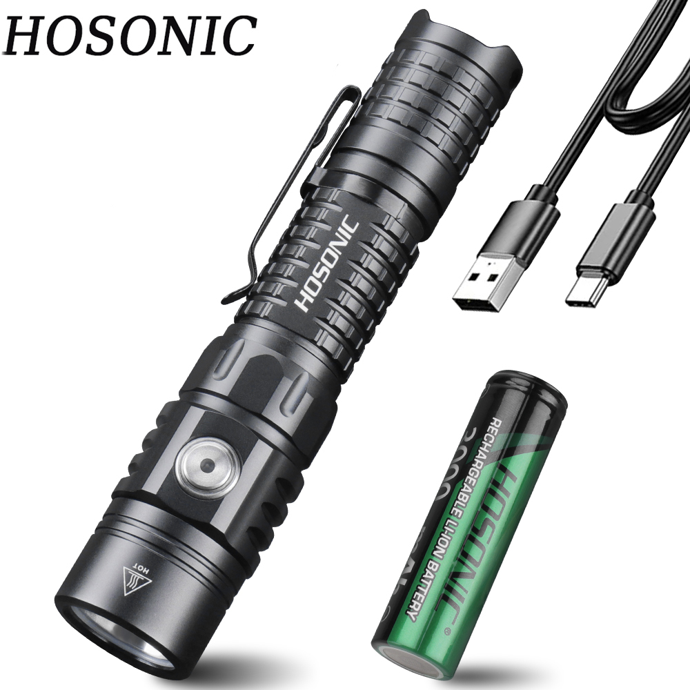 HOSONIC EC16 EDC Flashlight 17 - Power Switch Outdoor 리뷰 및 가격
