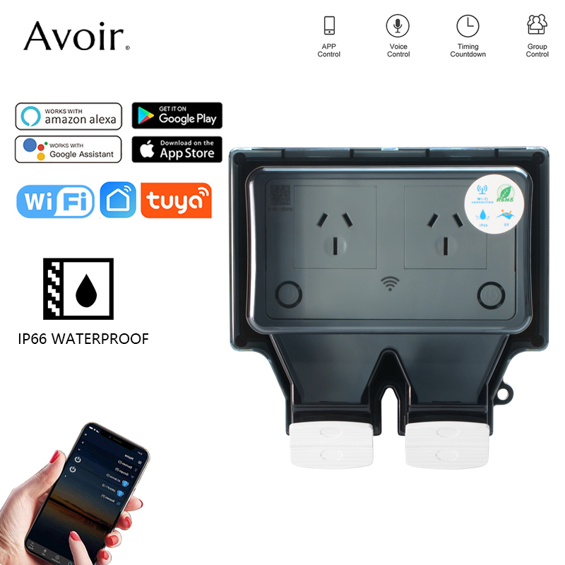 Avoir Tuya Wifi Waterproof Ele - Outdoor Power Equipment Brands 리뷰 및 가격