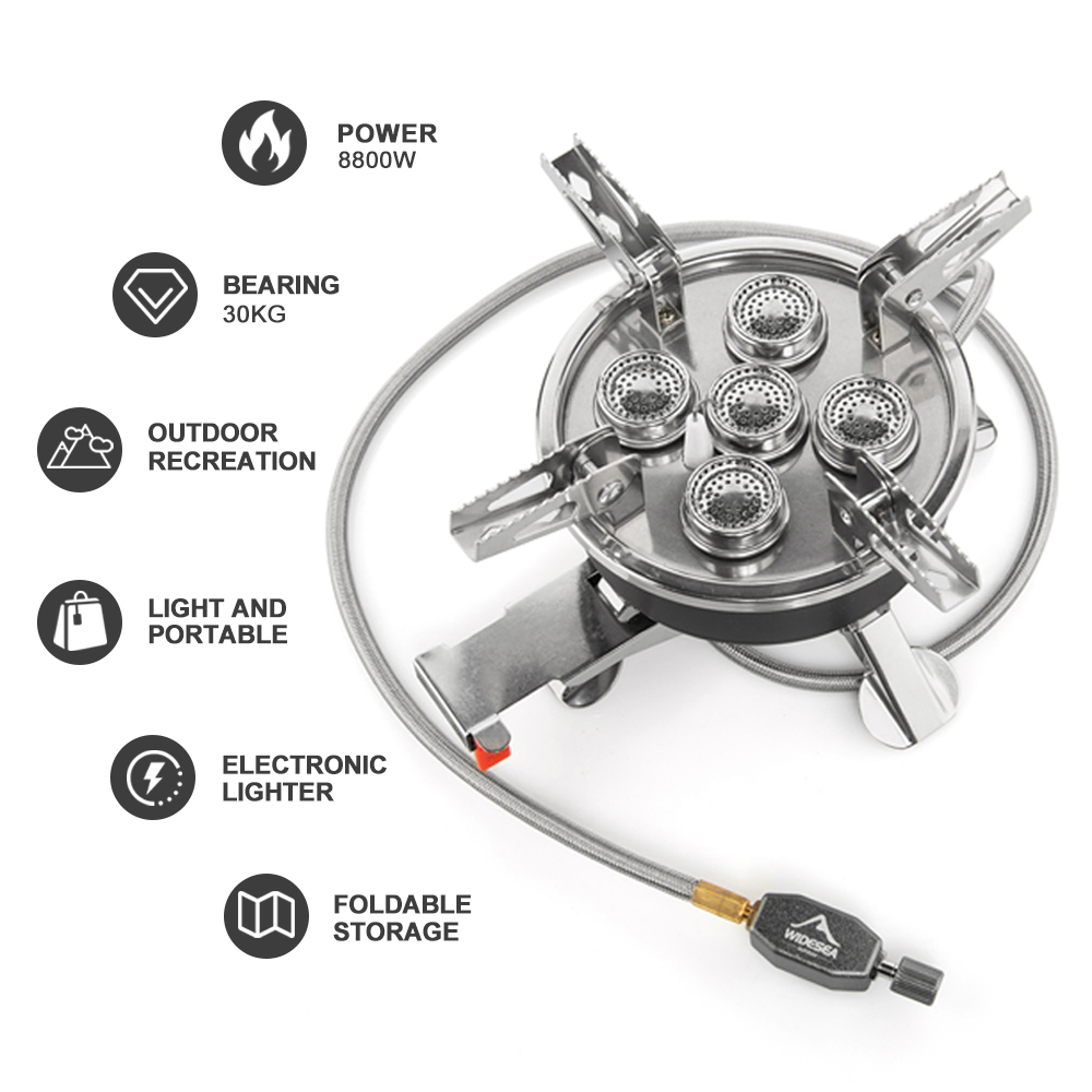Widesea Camping 8800W Gas Stov - Outdoor Power Equipment Brands 리뷰 및 가격