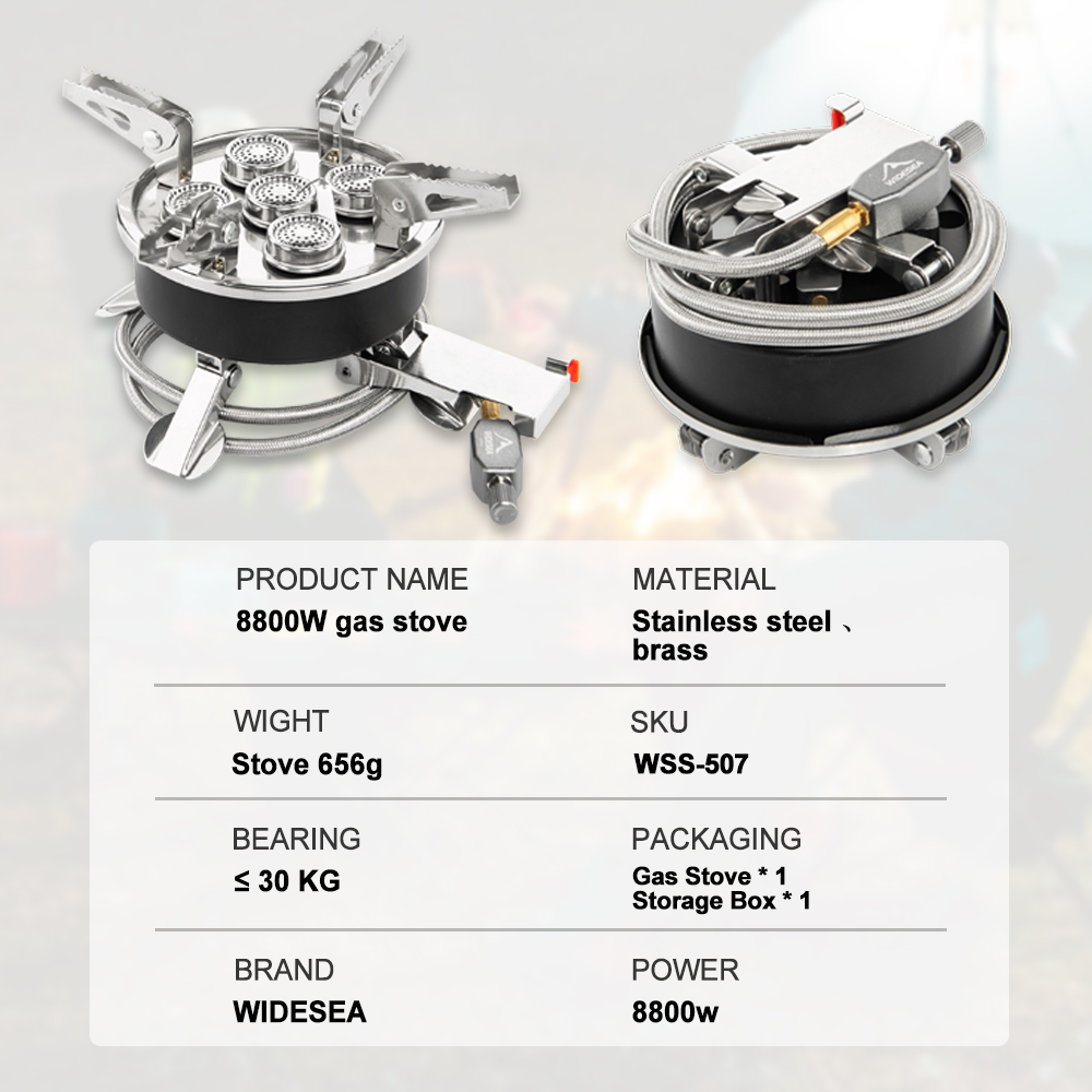 Widesea Camping 8800W Gas Stov - Outdoor Power Equipment Brands 리뷰 및 가격