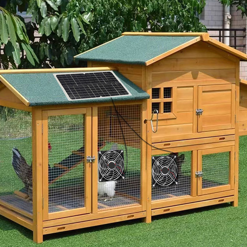 15W Solar Powered Dual Cooling - Outdoor Power Vent 리뷰 및 가격