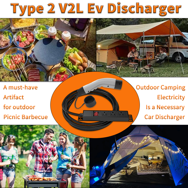 WUFEN Portable Type 2 V2L Cabl - Power Switch Outdoor 리뷰 및 가격