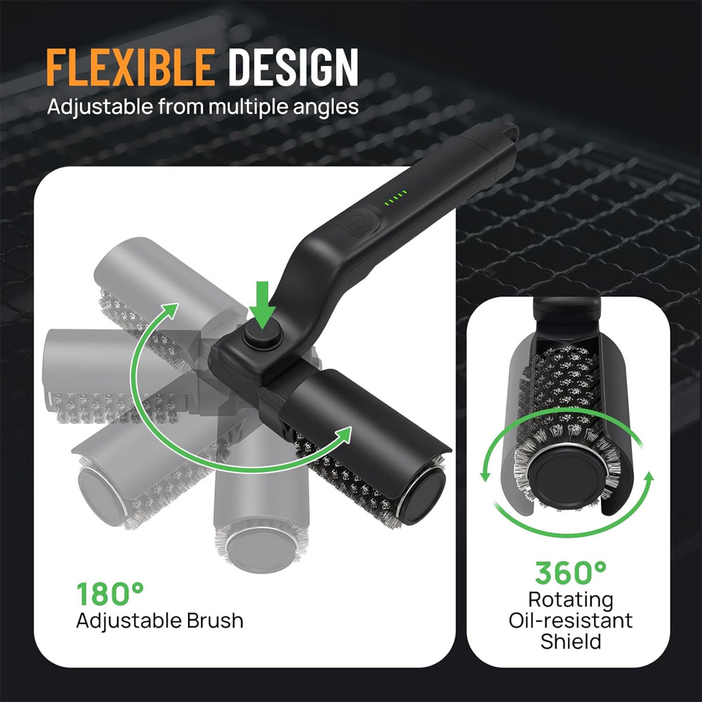 Electric Grill Brush Rechargea - Outdoor Power Grill 리뷰 및 가격