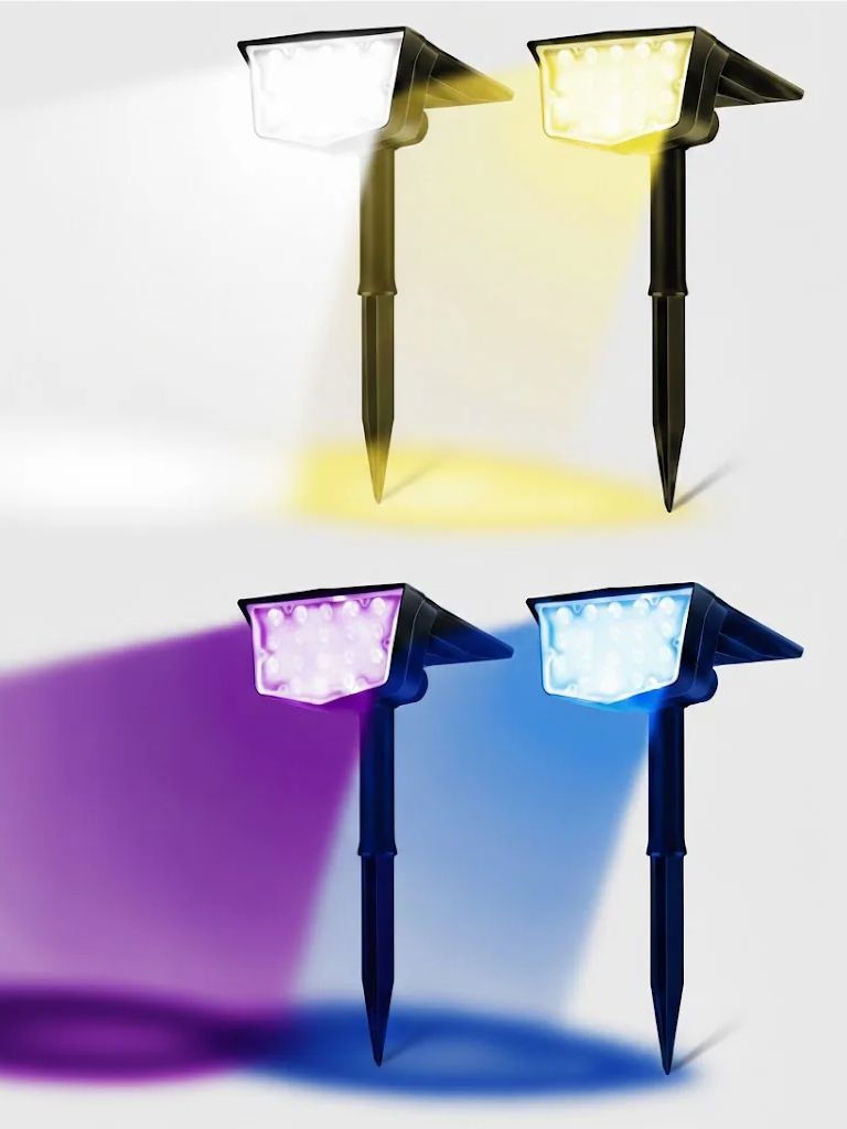 2Pcs Solar Outdoor Spot Lights - Power Switch Outdoor 리뷰 및 가격